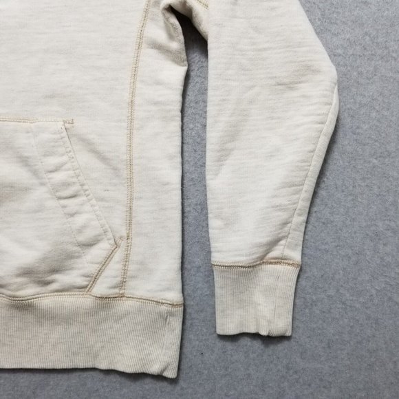 Old Navy Sweater Mens Small Ivory Long Sleeve Pullover‎ Pockets - Picture 4 of 9